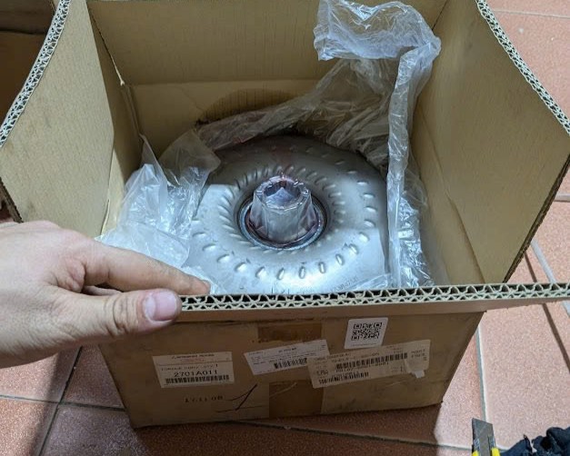 Quả bí biến mô hộp số Mitsubishi Pajero Sport