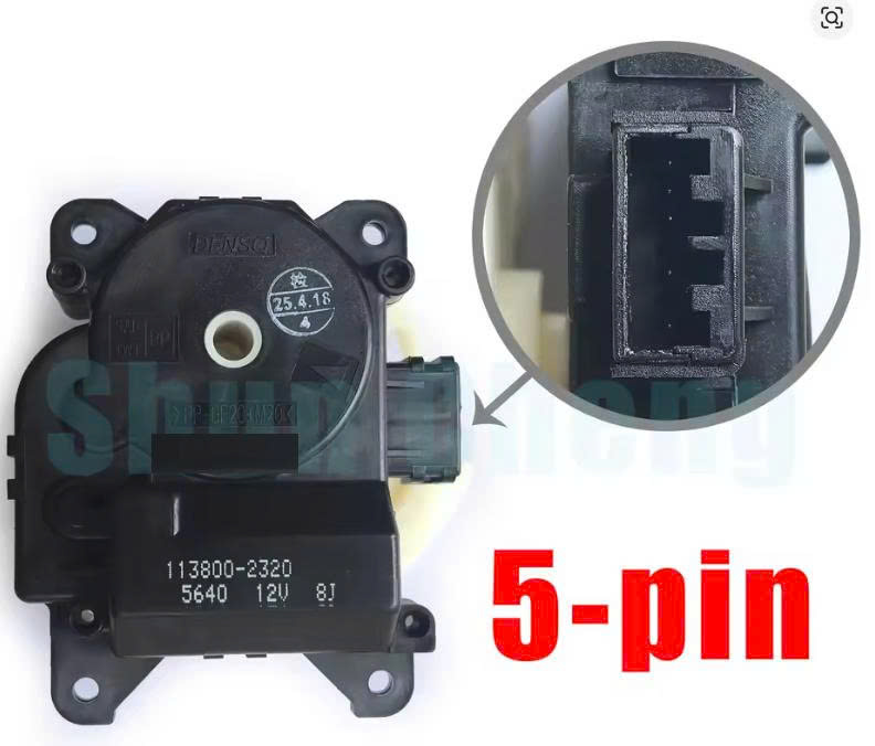 Mô tơ điều khiển chỉnh gió điều hòa trong táp lô Xe Mitsubishi  113800-2320 1138002320 