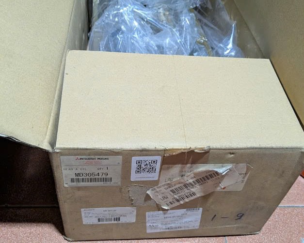 Mặt máy, Nắp quy lát Mitsubishi Jolie, Zinger, Pajero v31, Triton máy xăng, L300