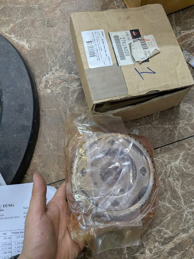 Bánh răng trong hộp số tự động 27634A Mitsubishi Triton