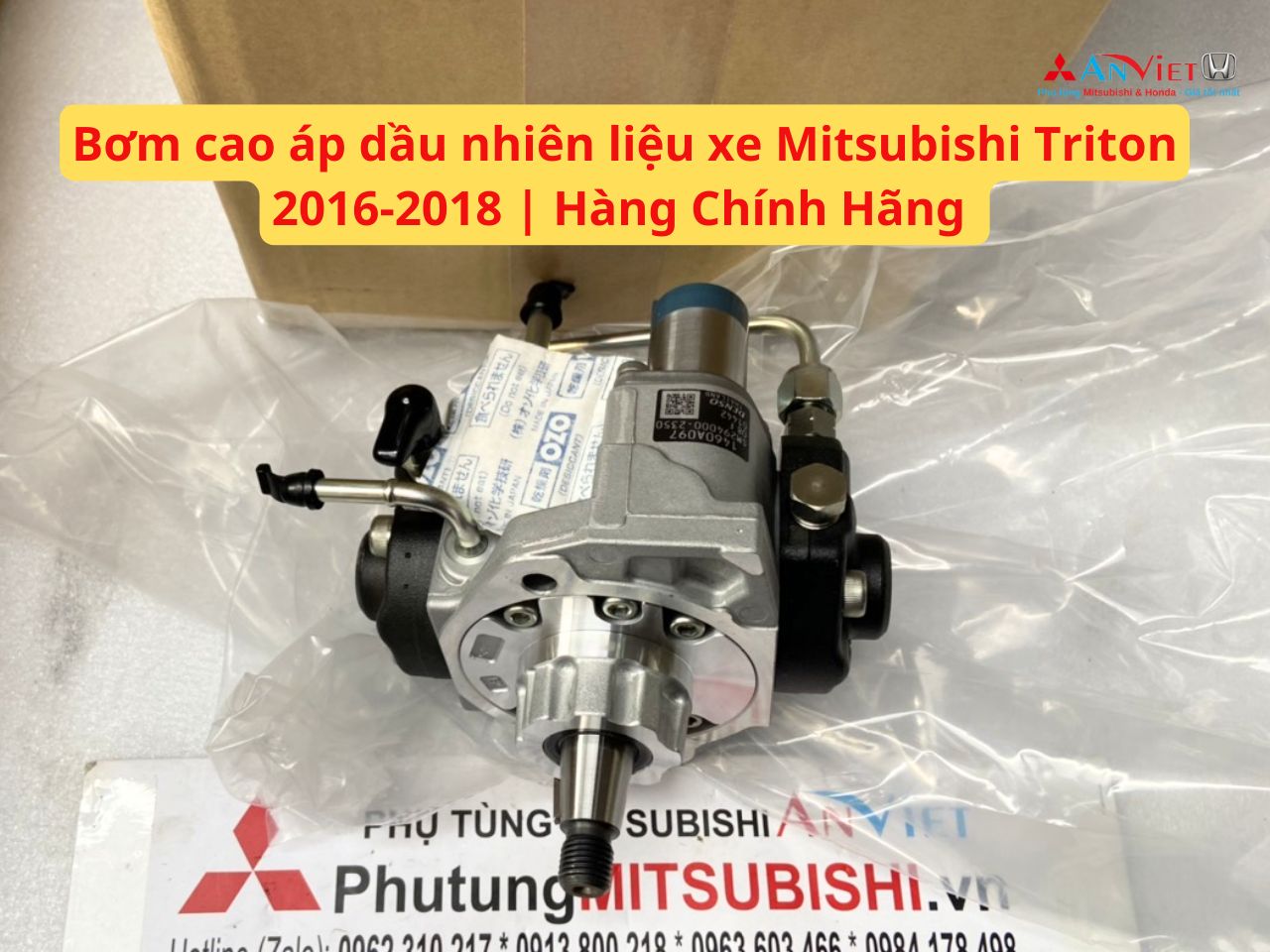 Bơm cao áp dầu nhiên liệu xe Mitsubishi Triton 2016-2018
