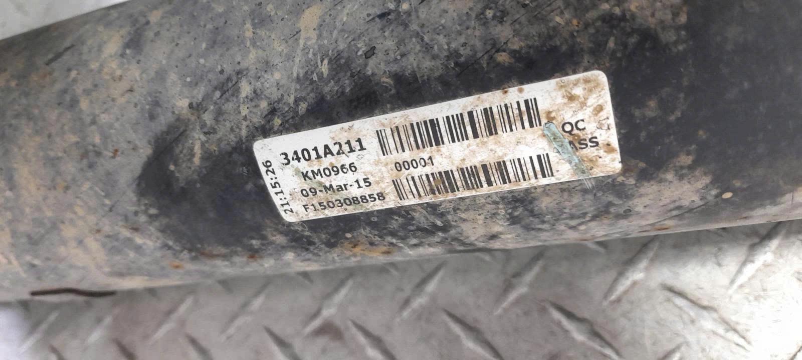 BAI 3401A211   Trục các đăng ra cầu sau MITSUBISHI TRITON SỐ TỰ ĐỘNG  LÁP DỌC 