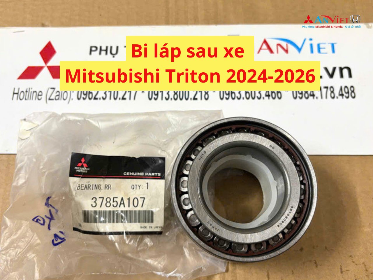 Bi láp sau xe Mitsubishi Triton 2024-2026 3785A107