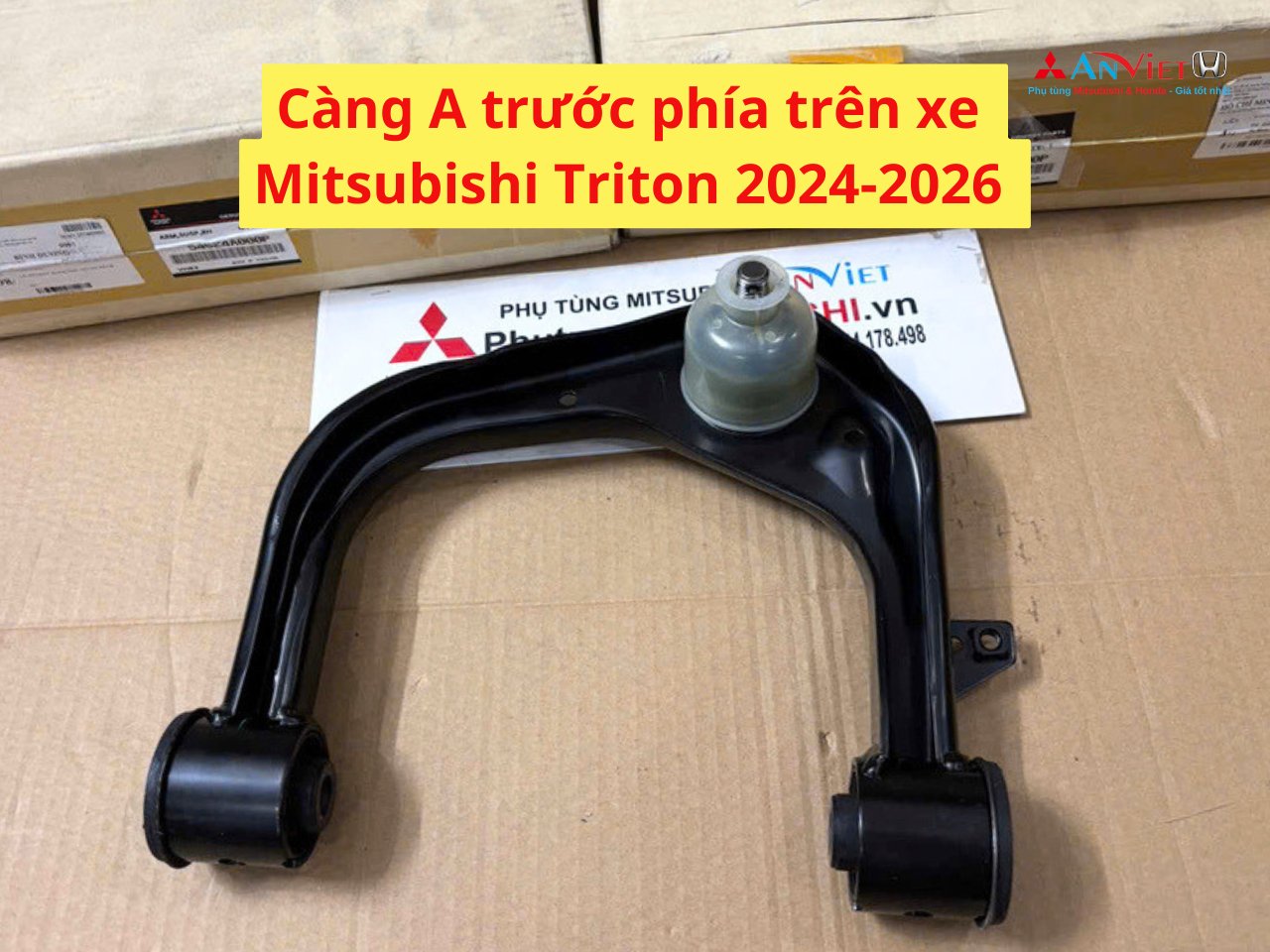 Càng A trước phía trên xe Mitsubishi Triton 2024-2026 54524A000P 54525A000P