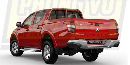 Cản sau, ba đờ sốc sau xe Mitsubishi Triton 2015-2018 6410C967 6410C73 