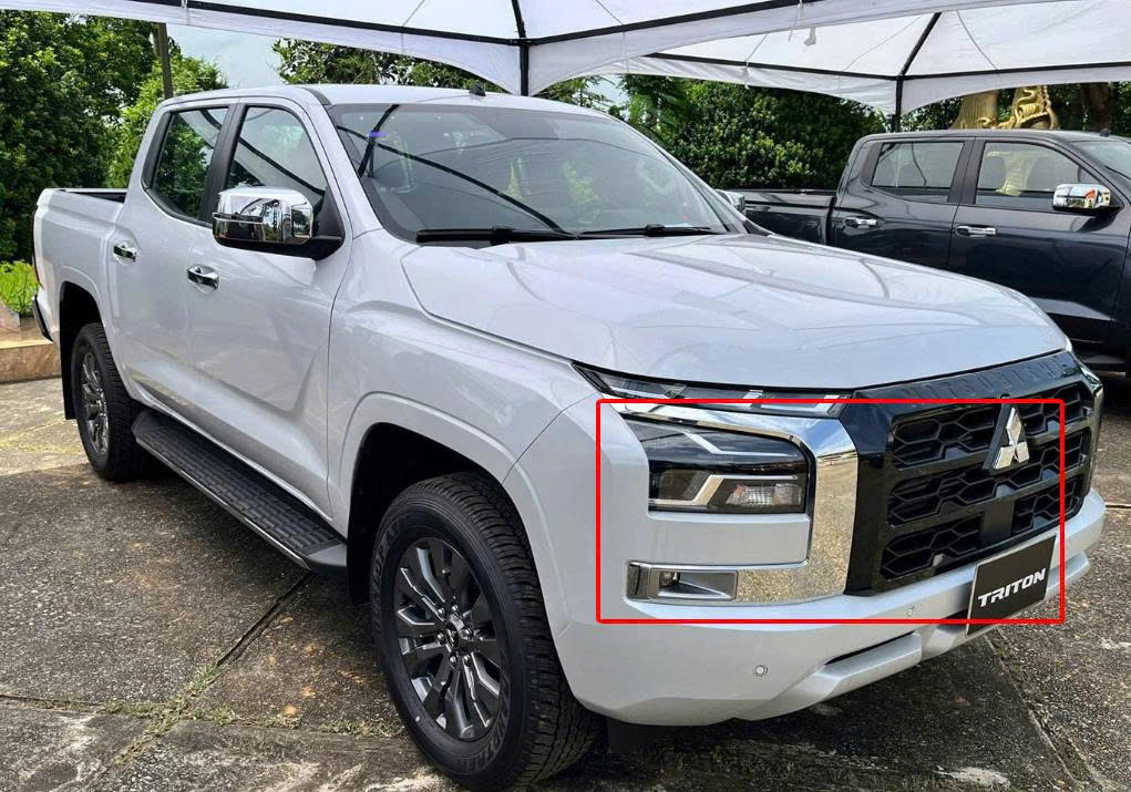 Cản trước  Mitsubishi Triton 2024 2025 , ba đờ sốc trước  bản Pre và  Athlete Lc1 Lb1 62022A540P oem