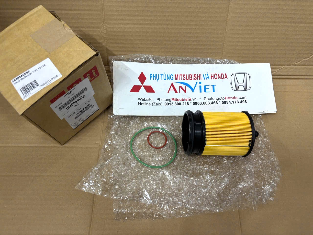 Lọc nhiên liệu, Lọc Dầu xe Mitsubishi Triton, Pajero Sport 4N16