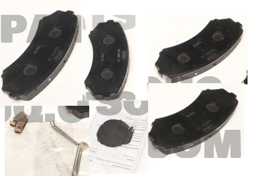 Má phanh trước Xe Mitsubishi Triton 2023-2026 , bố thắng trước Triton 410A1A020P 410A1A040P 440A1A000P