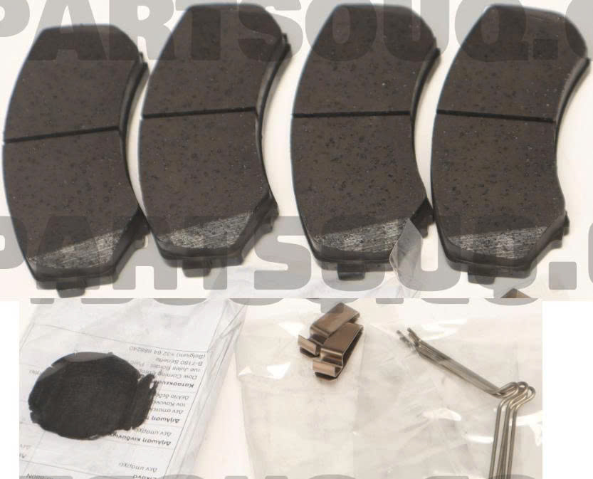 Má phanh trước Xe Mitsubishi Triton 2023-2026 , bố thắng trước Triton 410A1A020P 410A1A040P 440A1A000P