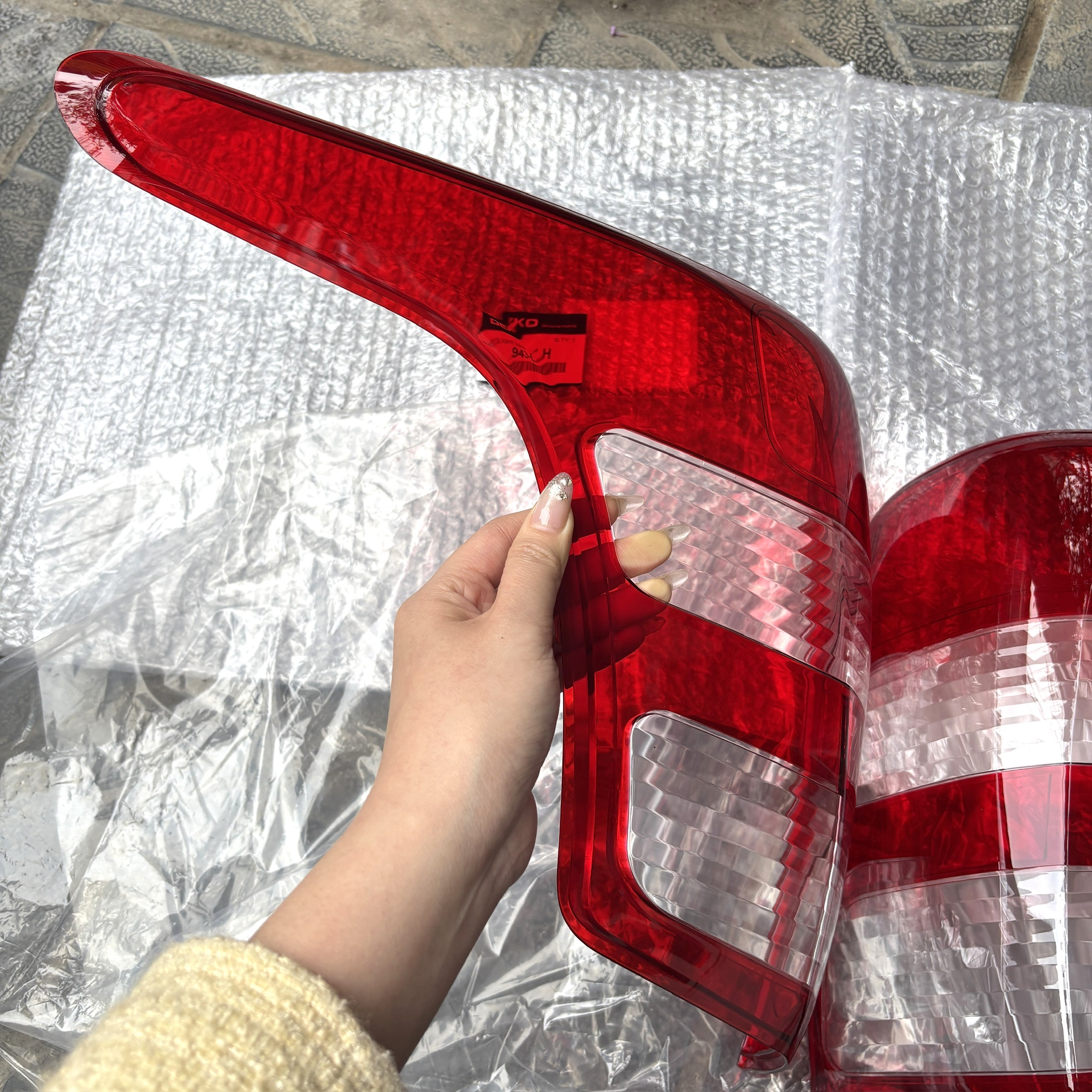 Mặt kính đèn hậu, Vỏ mặt đèn lái sau xe Mitsubishi Triton 2016-2019 | Hãng DEKO