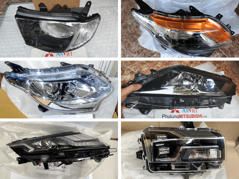 Đèn pha xe Mitsubishi Triton