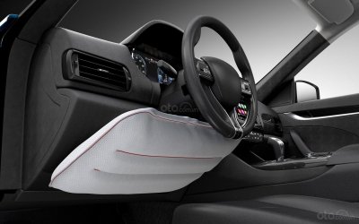 Công dụng của Túi khí đầu gối xe Mitsubishi Triton và Pajero Sport Đời 2019-2026