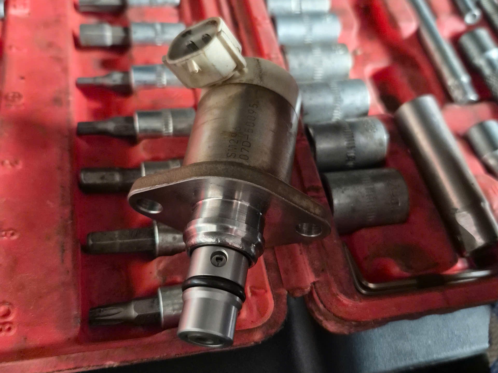 Van SCV điều khiển dầu đít bơm cao áp Xe Mitsubishi Triton 2015-2023, Mitsubishi Pajero Sport 2017-2024 1460A062 SM296 07D-50095