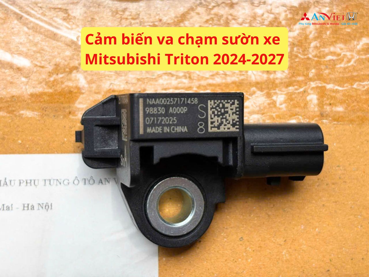 Cảm biến va chạm sườn xe Mitsubishi Triton 2024-2027 98830A000P
