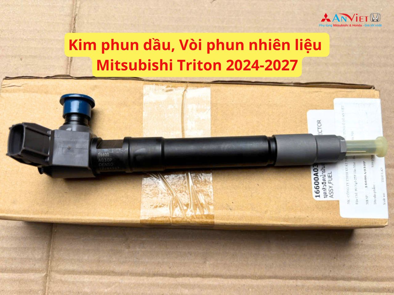 Kim phun dầu, Vòi phun nhiên liệu Mitsubishi Triton 2024-2027 16600A030P