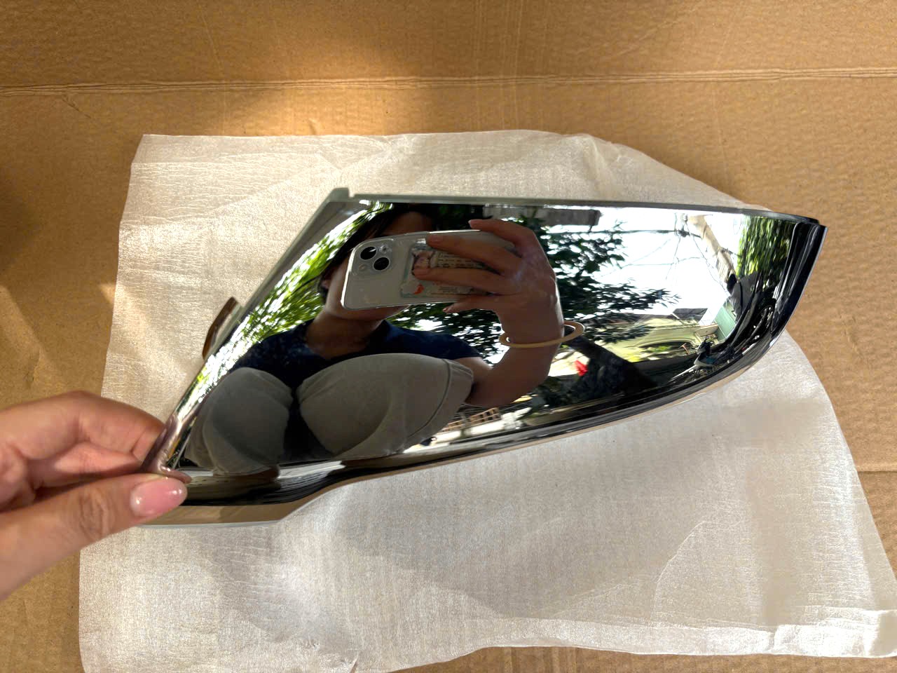 Ốp gương, Gáo gương Mitsubishi Triton 2024-2027 96373A020P 96374A020P