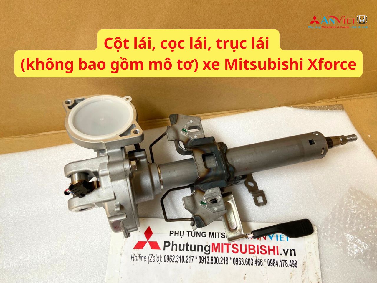 Cột lái, cọc lái, trục lái không bao gồm mô tơ xe Mitsubishi Xforce 48810B010P