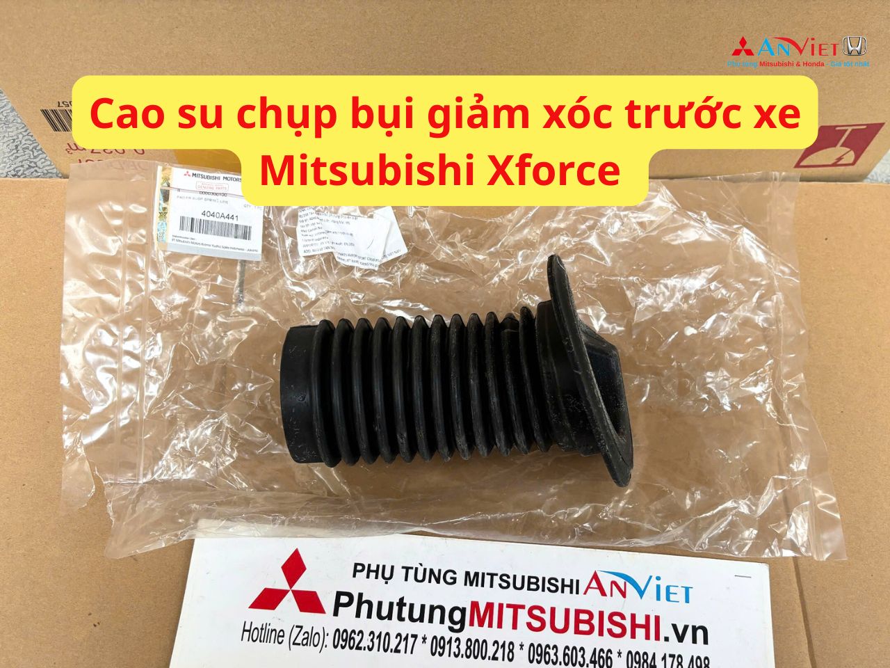 Cao su chụp bụi giảm xóc trước xe Mitsubishi Xforce 4040A441