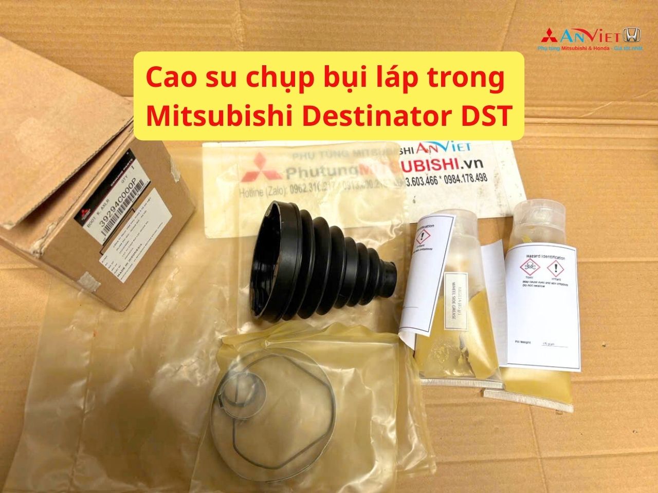 Cao su chụp bụi láp trong Mitsubishi Destinator DST 39294C000P 39295C000P