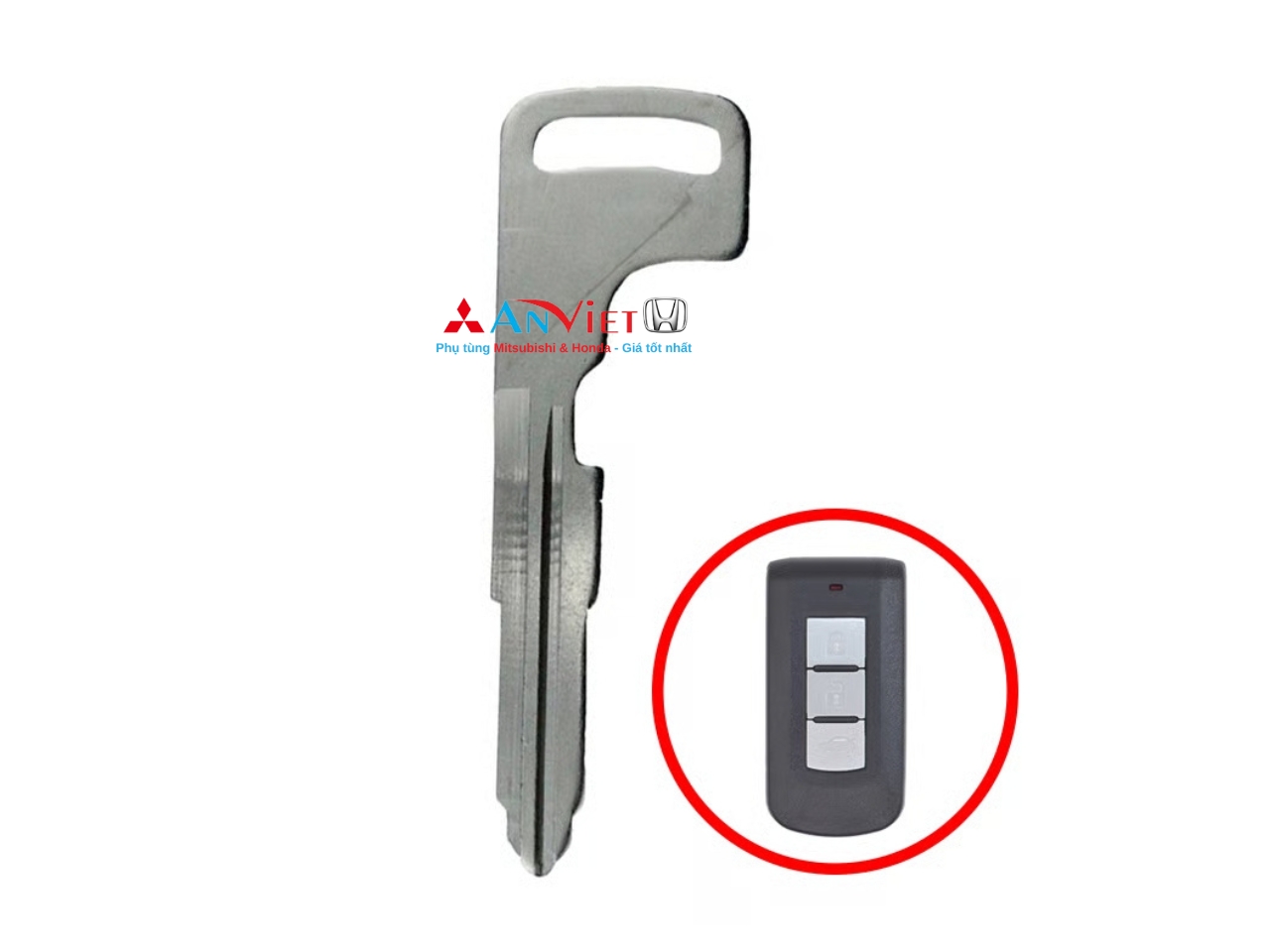 Chìa khóa cơ sắt, bên trong chìa khóa điều khiển từ xa Mitsubishi XForce 6370C158