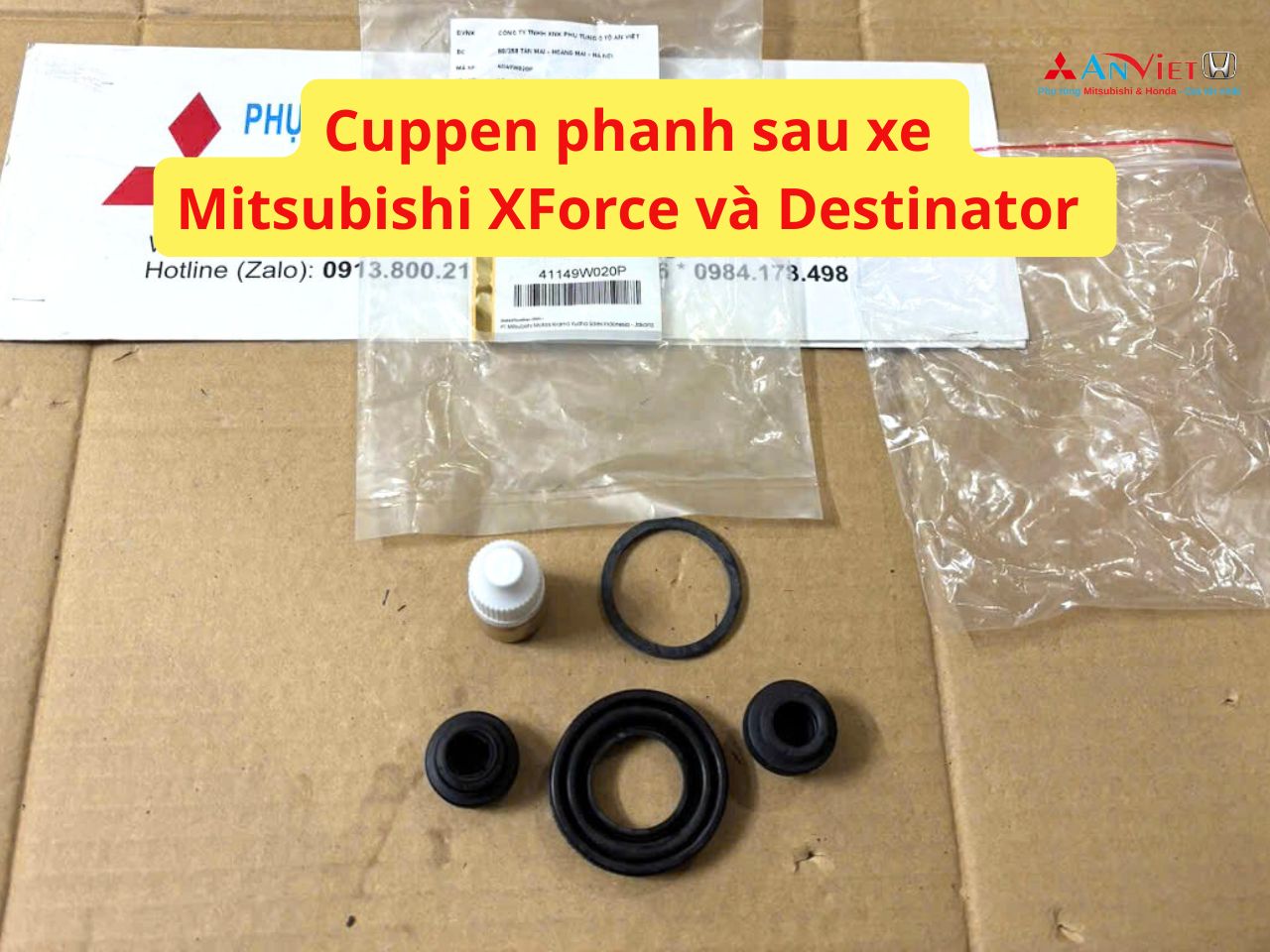 Cuppen phanh sau xe Mitsubishi XForce và Destinator 41149W020P