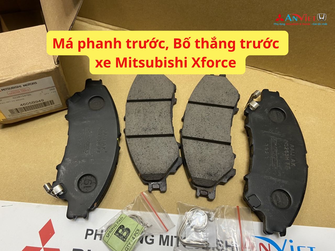 Má phanh trước, Bố thắng trước xe Mitsubishi Xforce 4605B949