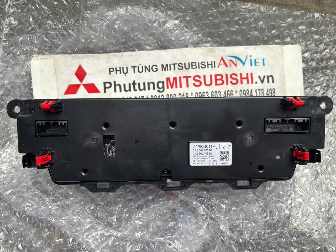 Cụm công tắc điều khiển điều hòa trên Táp lô Mitsubishi XForce 27760B011P