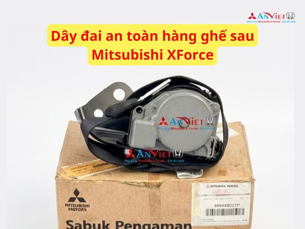 Dây đai an toàn hàng ghế sau Mitsubishi XForce 88845B021P 88844B021P