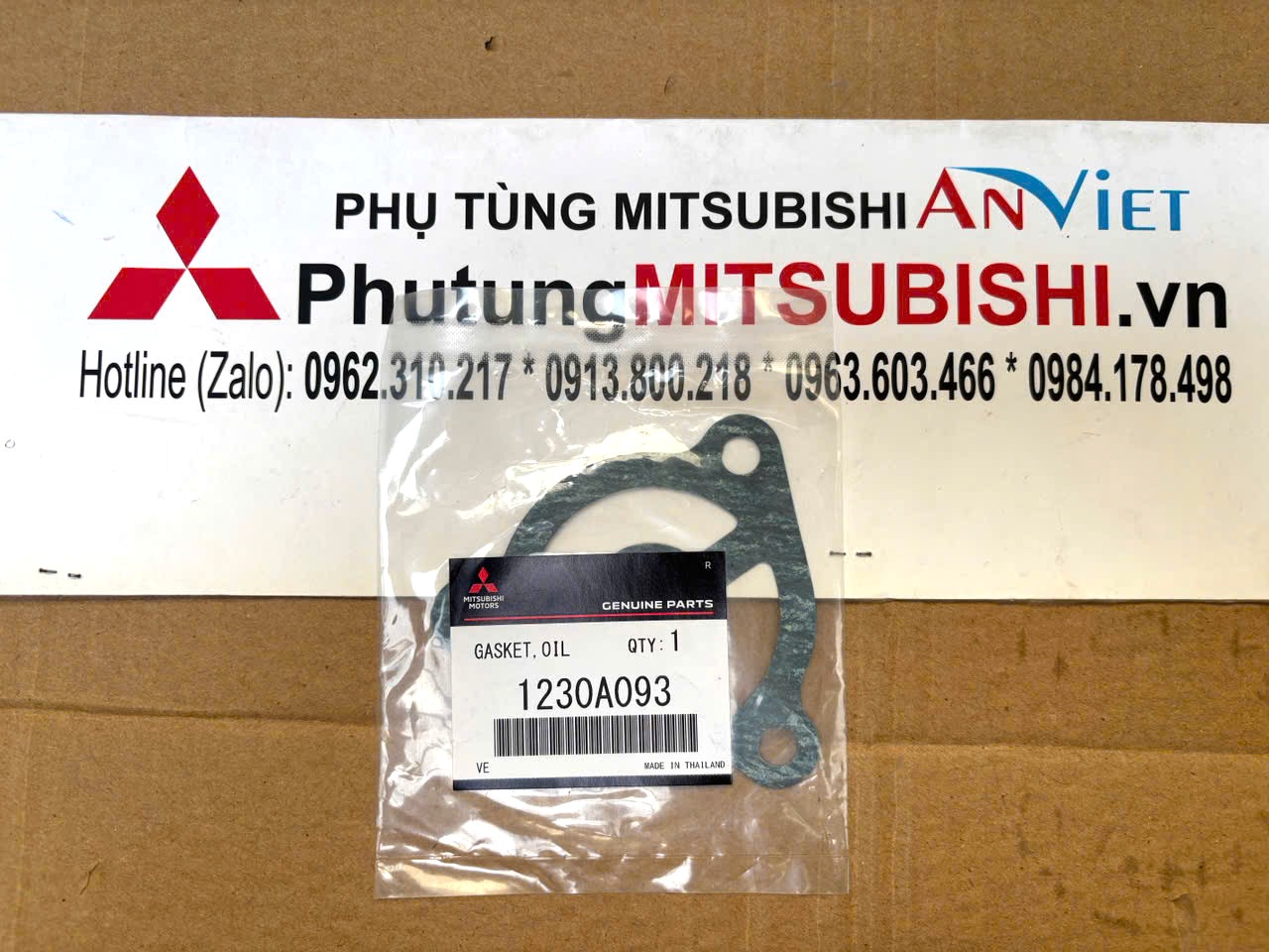 Gioăng Đế bắt lọc dầu máy Mitsubishi XForce 1230A093