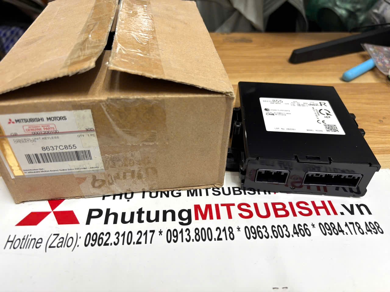 Hộp điều khiển chìa Khóa kos smk Mitsubishi Xpander 8637C855
