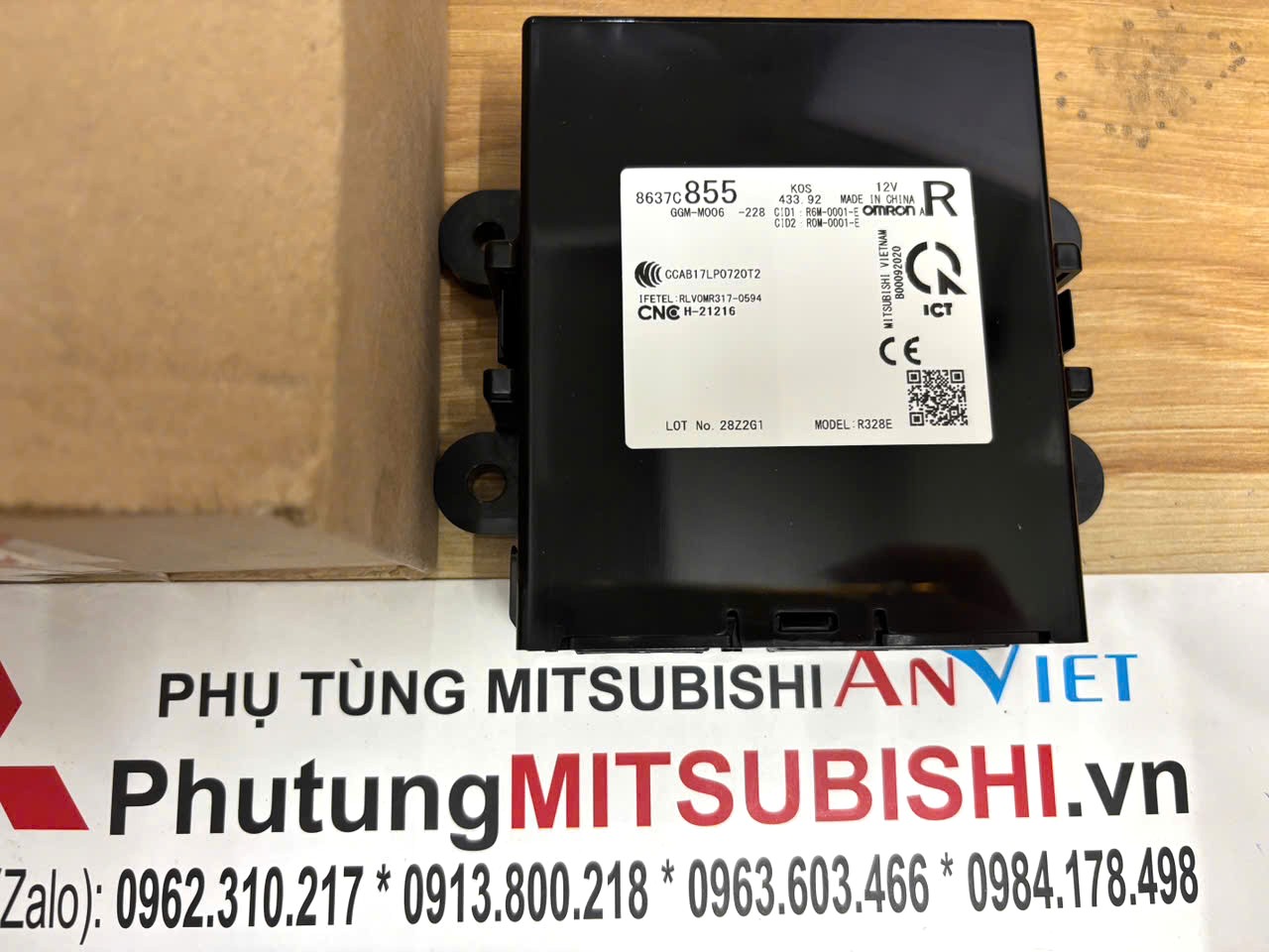 Hộp điều khiển chìa Khóa kos smk Mitsubishi Xpander 8637C855