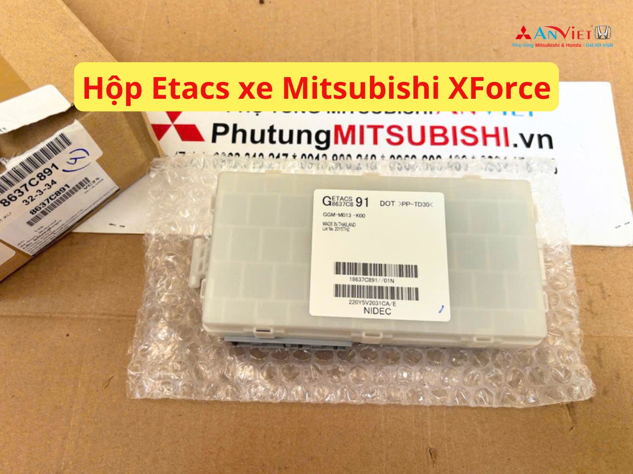 Hộp Etacs Mitsubishi Xforce 2024 2025 2026 8637C891