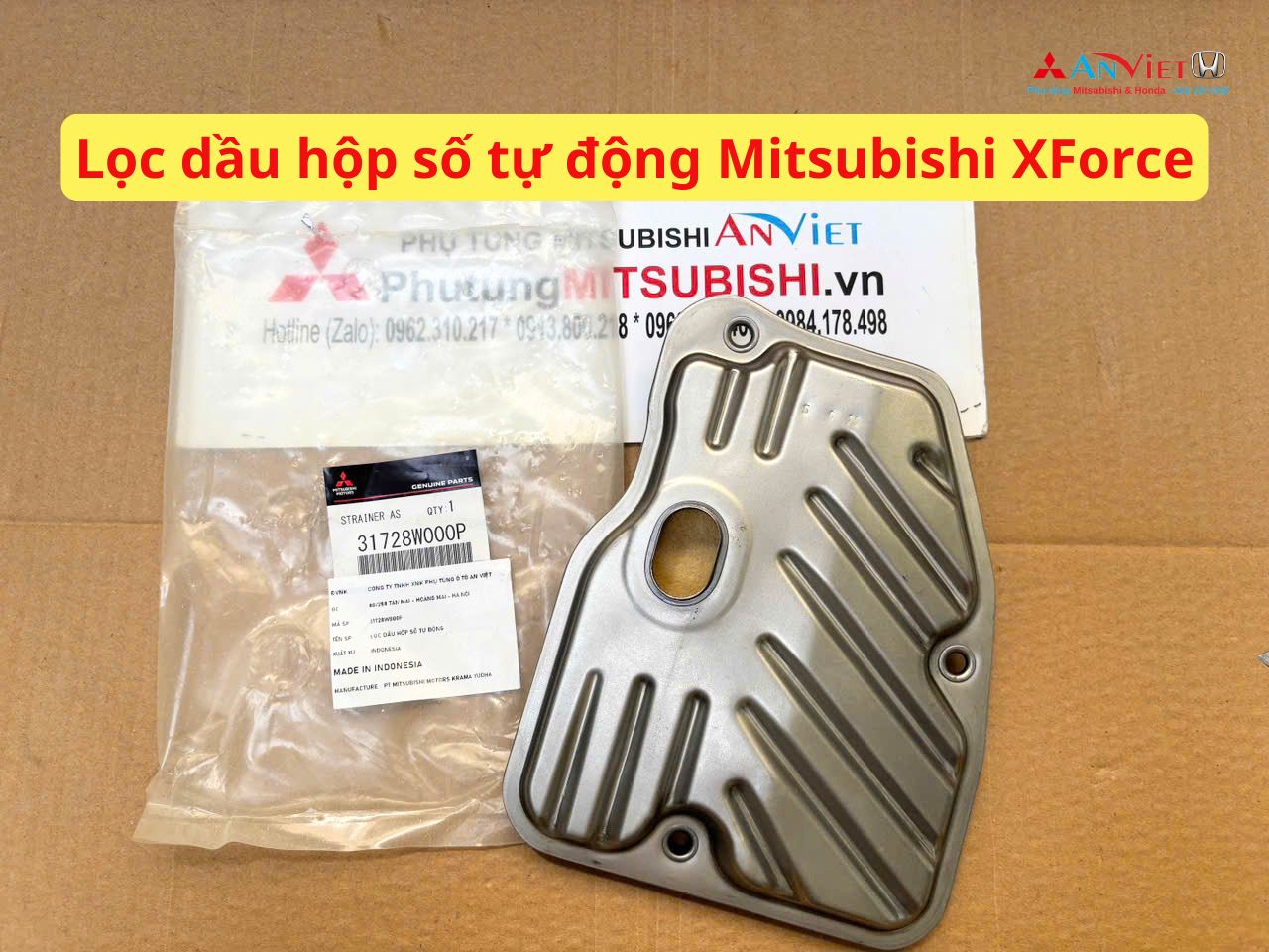Lọc dầu hộp số tự động Mitsubishi XForce 31728W000P