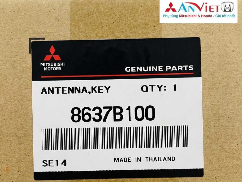Ăng ten nhận tín hiệu chìa khóa trong xe, chỗ hông sau Mitsubishi XForce 8637B100