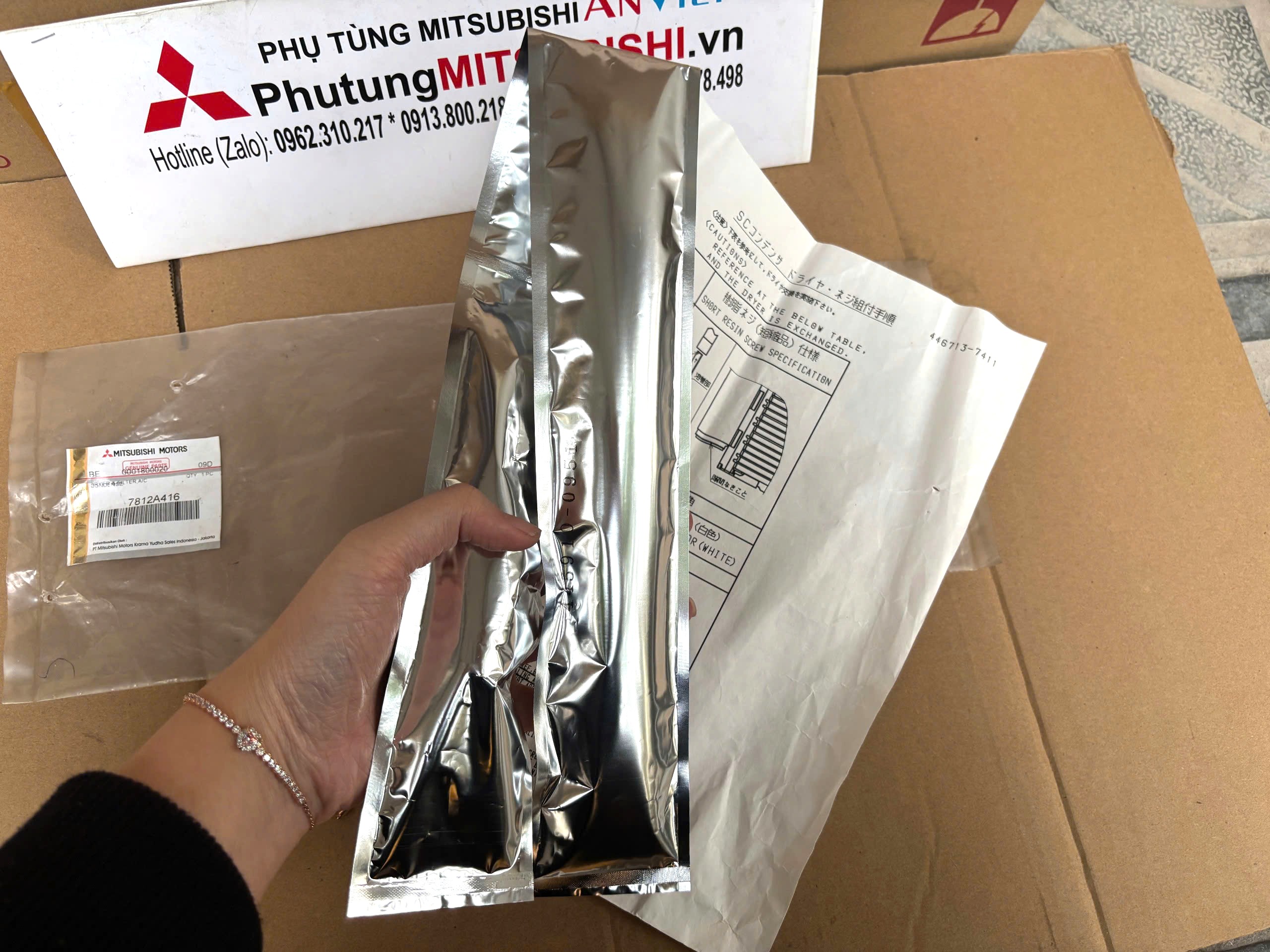 Phin Lọc Gas xe Mitsubishi XForce 7812A416