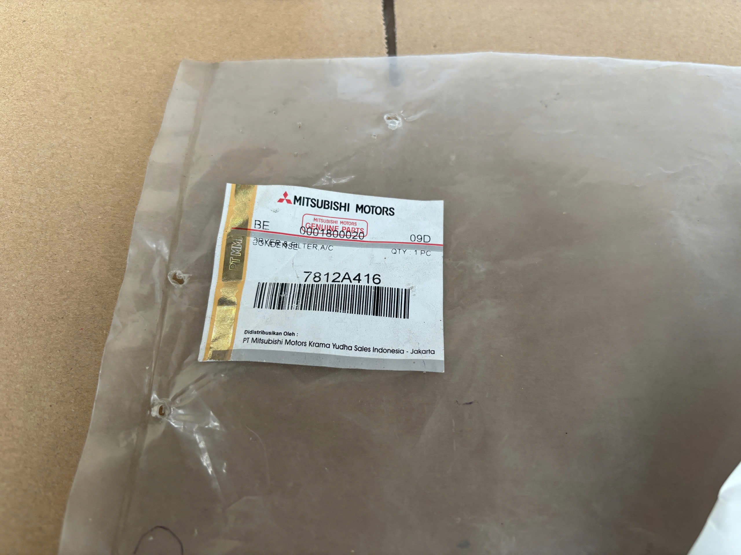 Phin Lọc Gas xe Mitsubishi XForce 7812A416