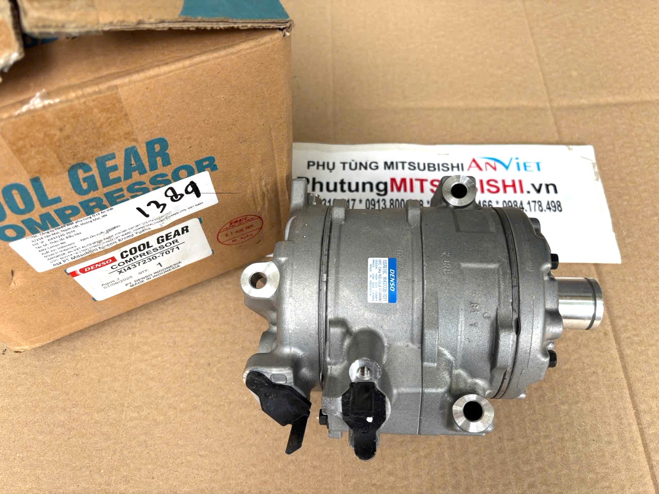 Thân lốc điều hòa, máy nén lạnh (không đầu lốc) Mitsubishi XForce 7813B178