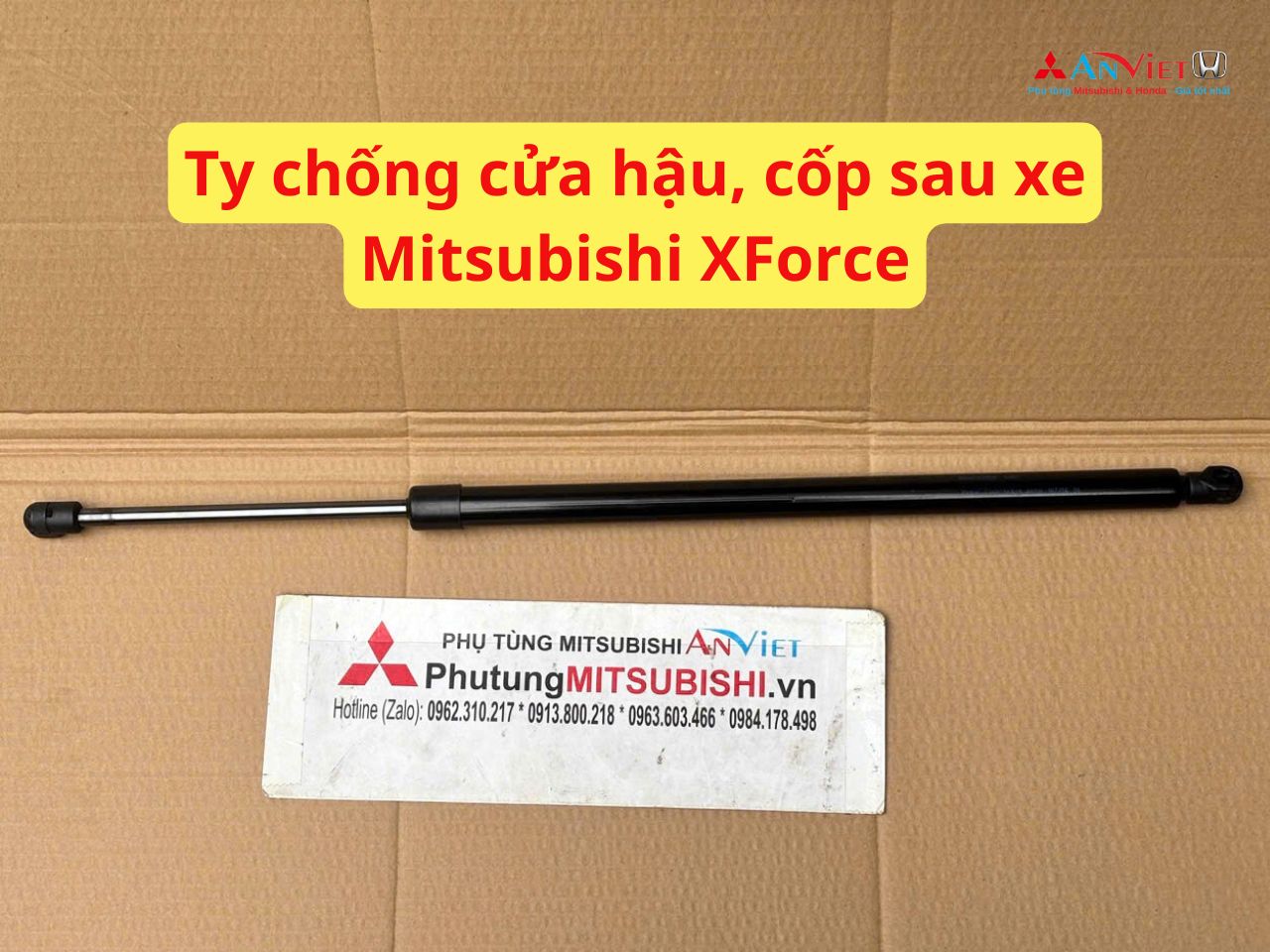 Ty chống cửa hậu, cốp sau xe Mitsubishi XForce 90460B000P 90461B000P
