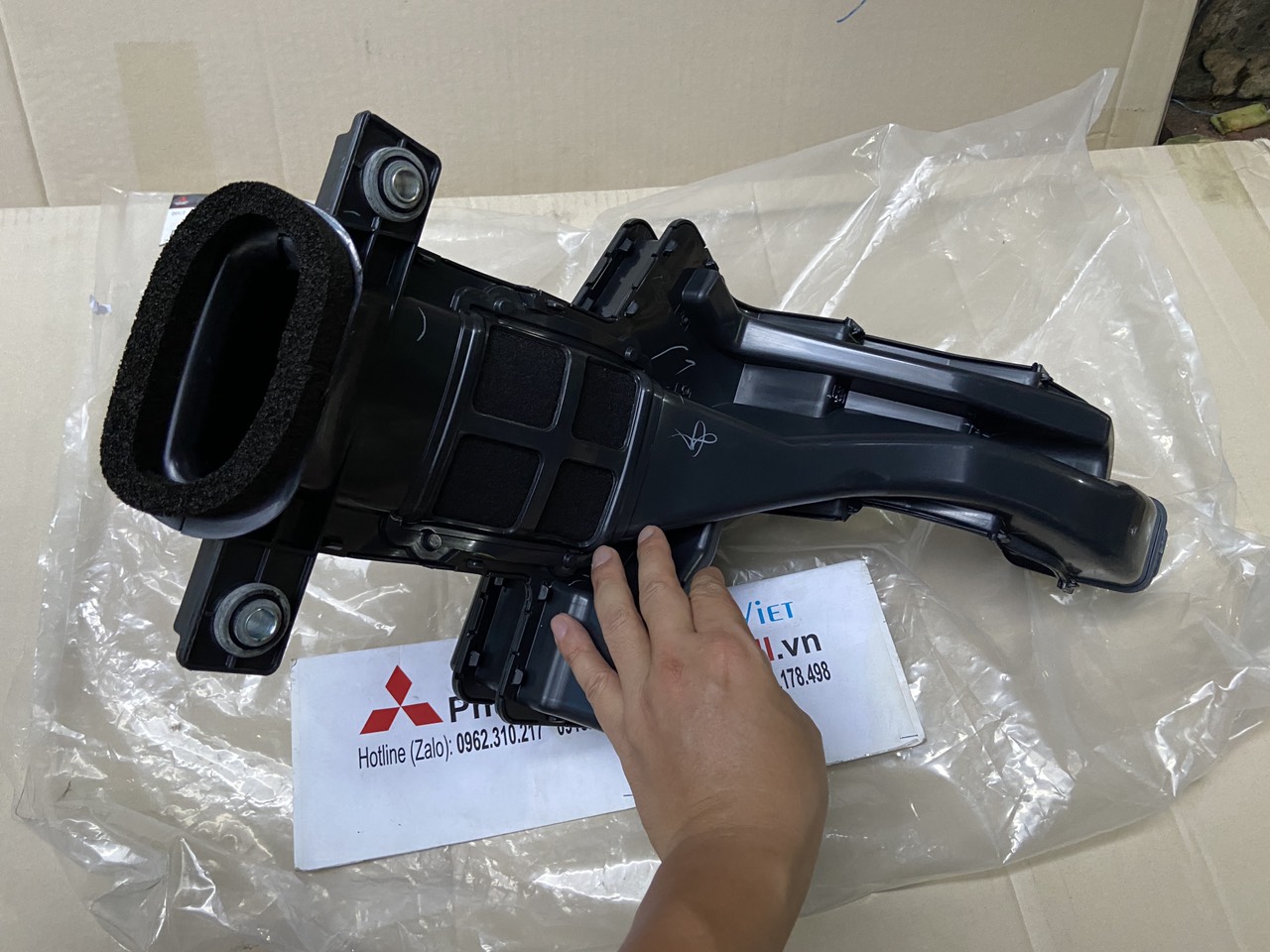 Bầu gió thứ cấp, bầu tiêu âm xe Mitsubishi Xforce