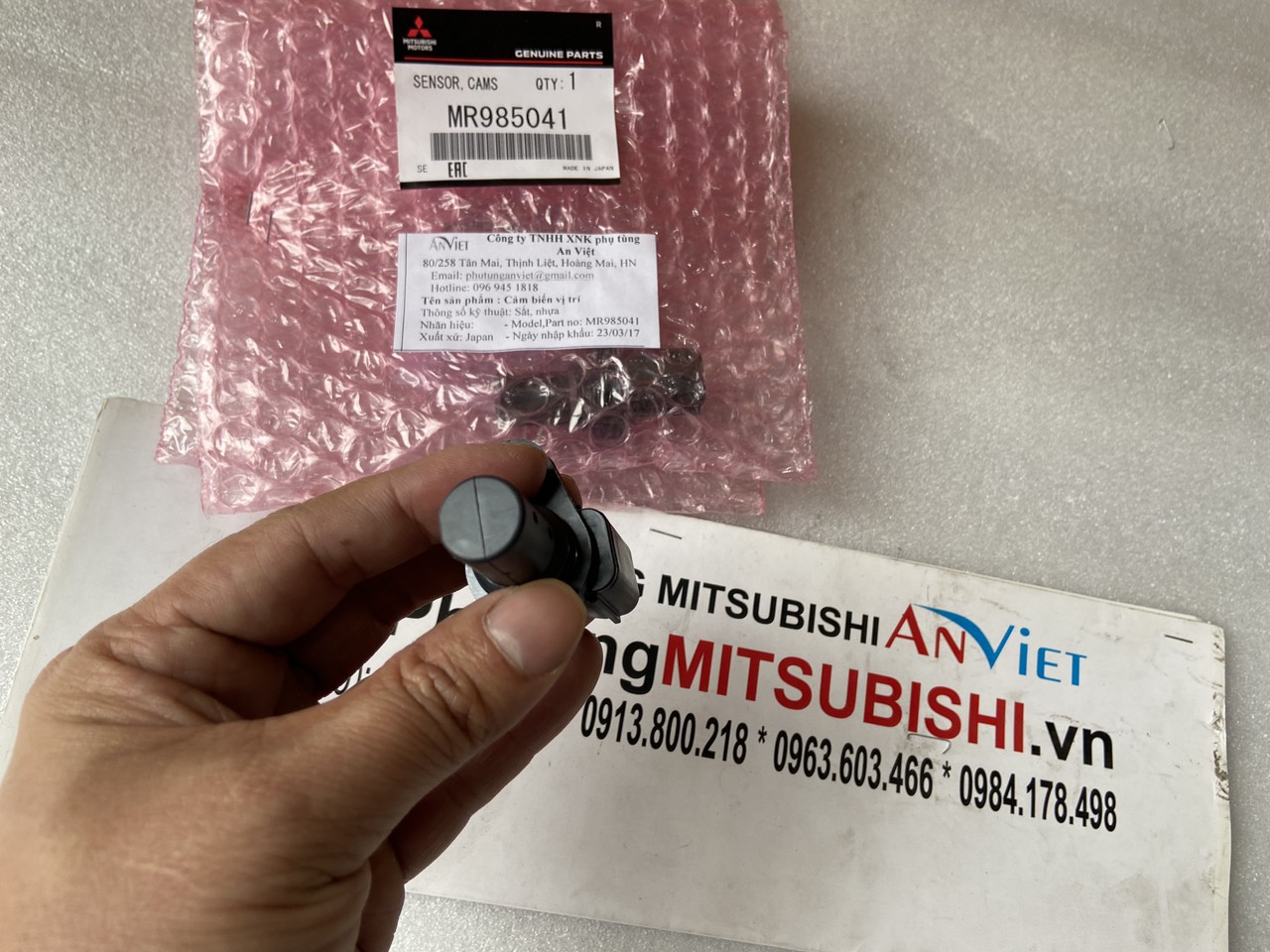 Cảm biến vị trí trục cam trục cơ xe Mitsubishi Xforce