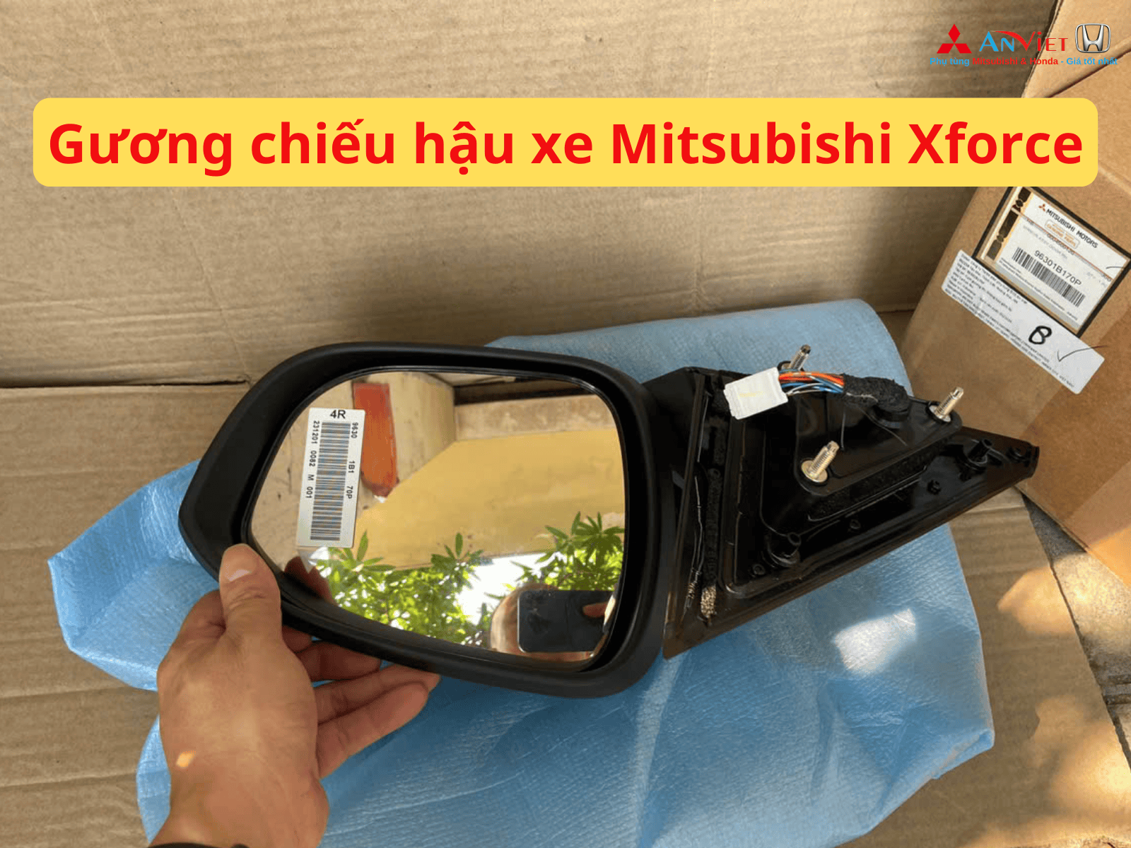 Gương chiếu hậu xe Mitsubishi Xforce