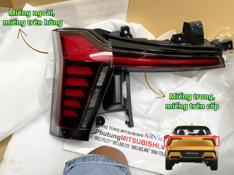 Cụm đèn hậu Mitsubishi Xforce