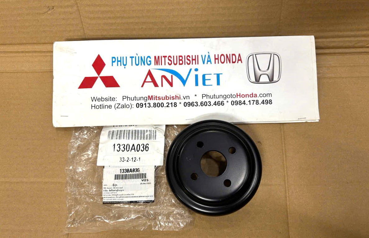 Puly quạt gió động cơ và bơm nước xe Mitsubishi Xforce