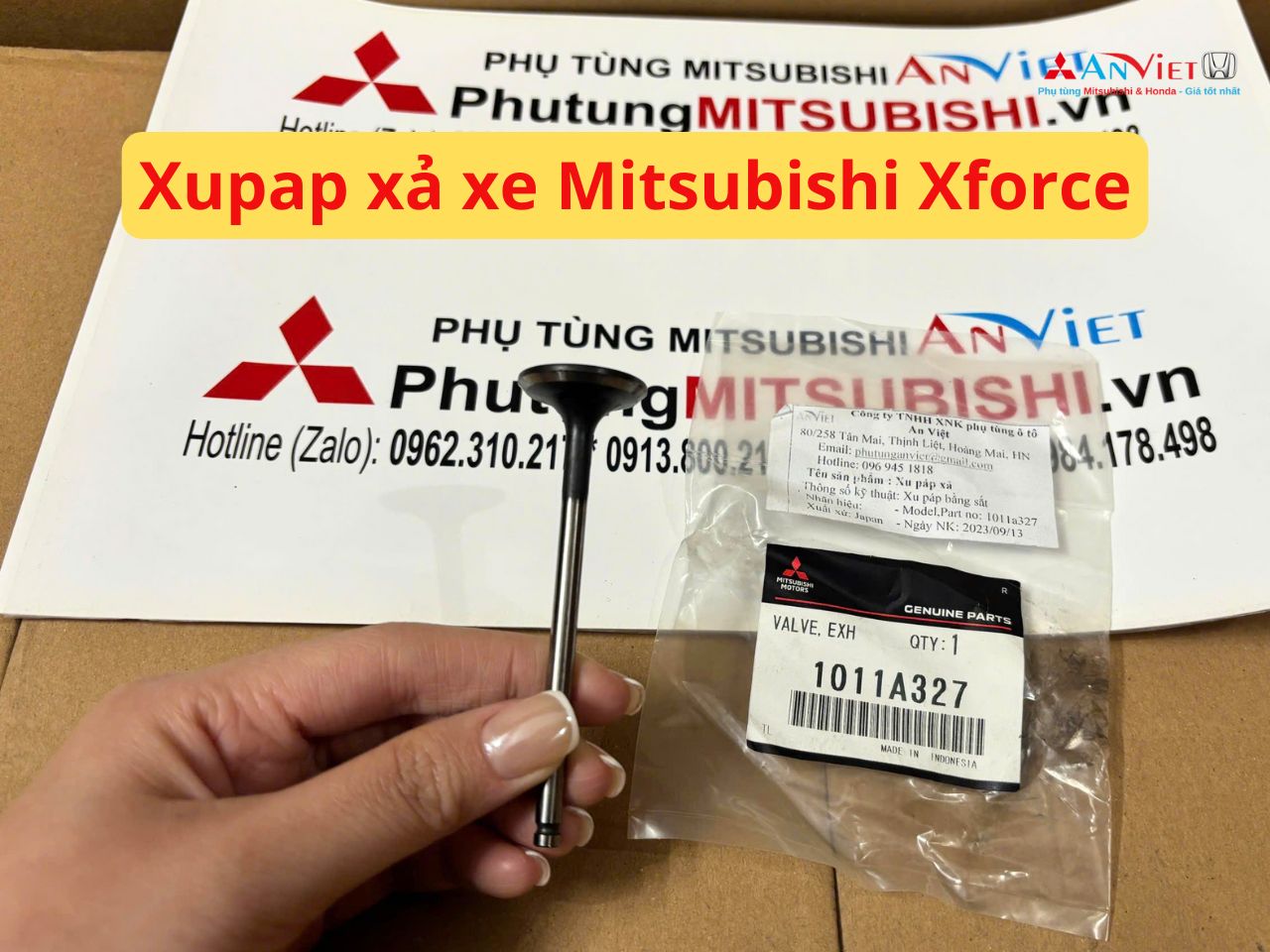 Xupap xả xe Mitsubishi Xforce