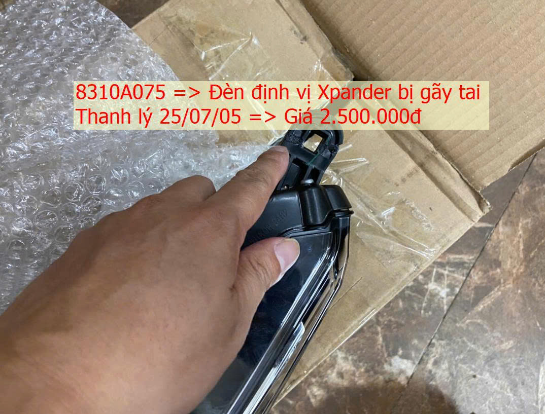 Đèn định vị, Đèn mý, Đèn Led xe Mitsubishi Xpander hàng thanh lý