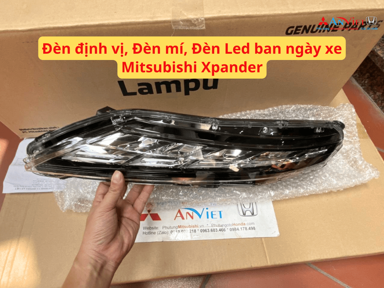 Đèn định vị, Đèn mí, Đèn Led ban ngày xe Mitsubishi Xpander