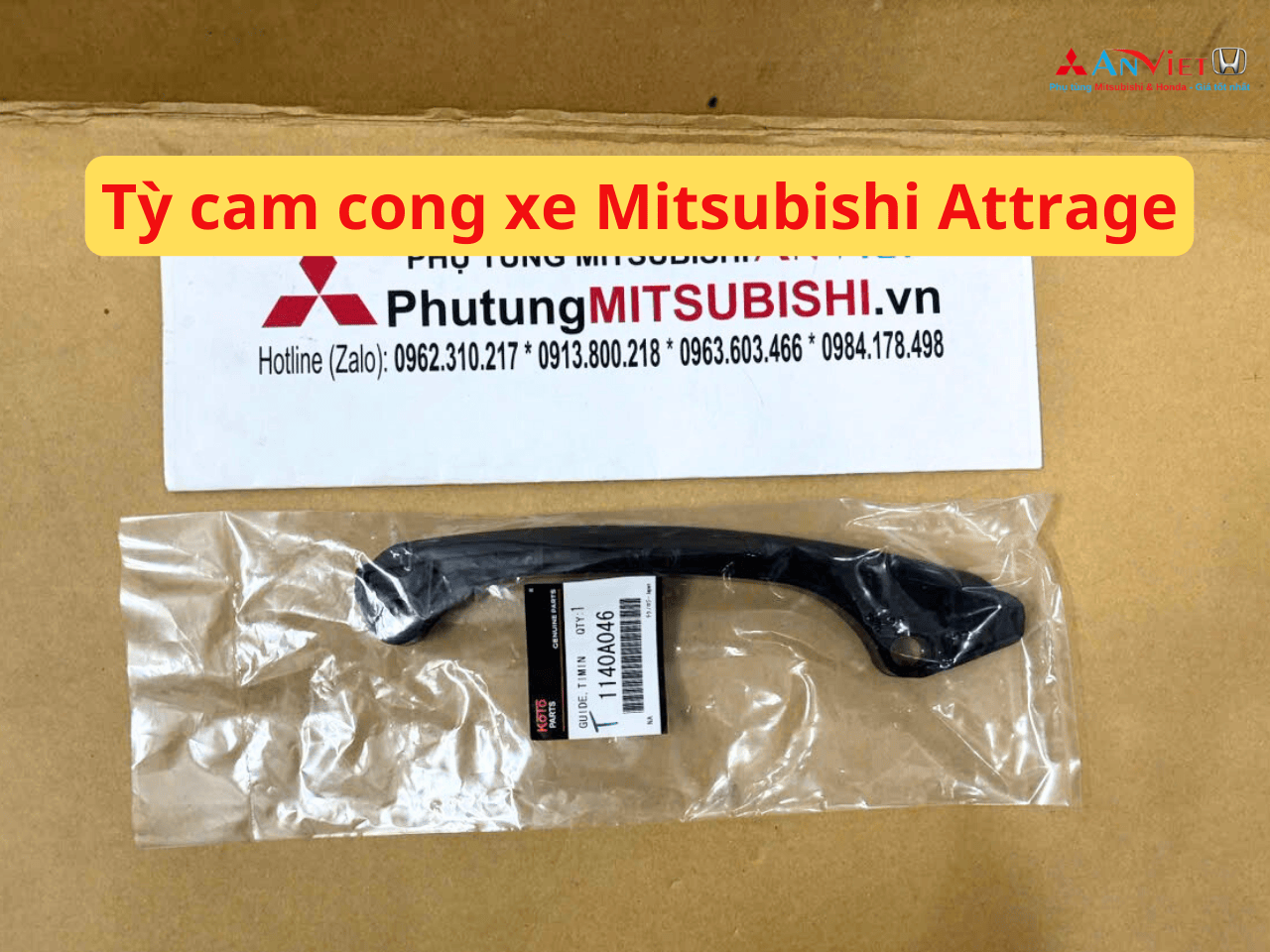 Tỳ cam cong xe Mitsubishi Attrage
