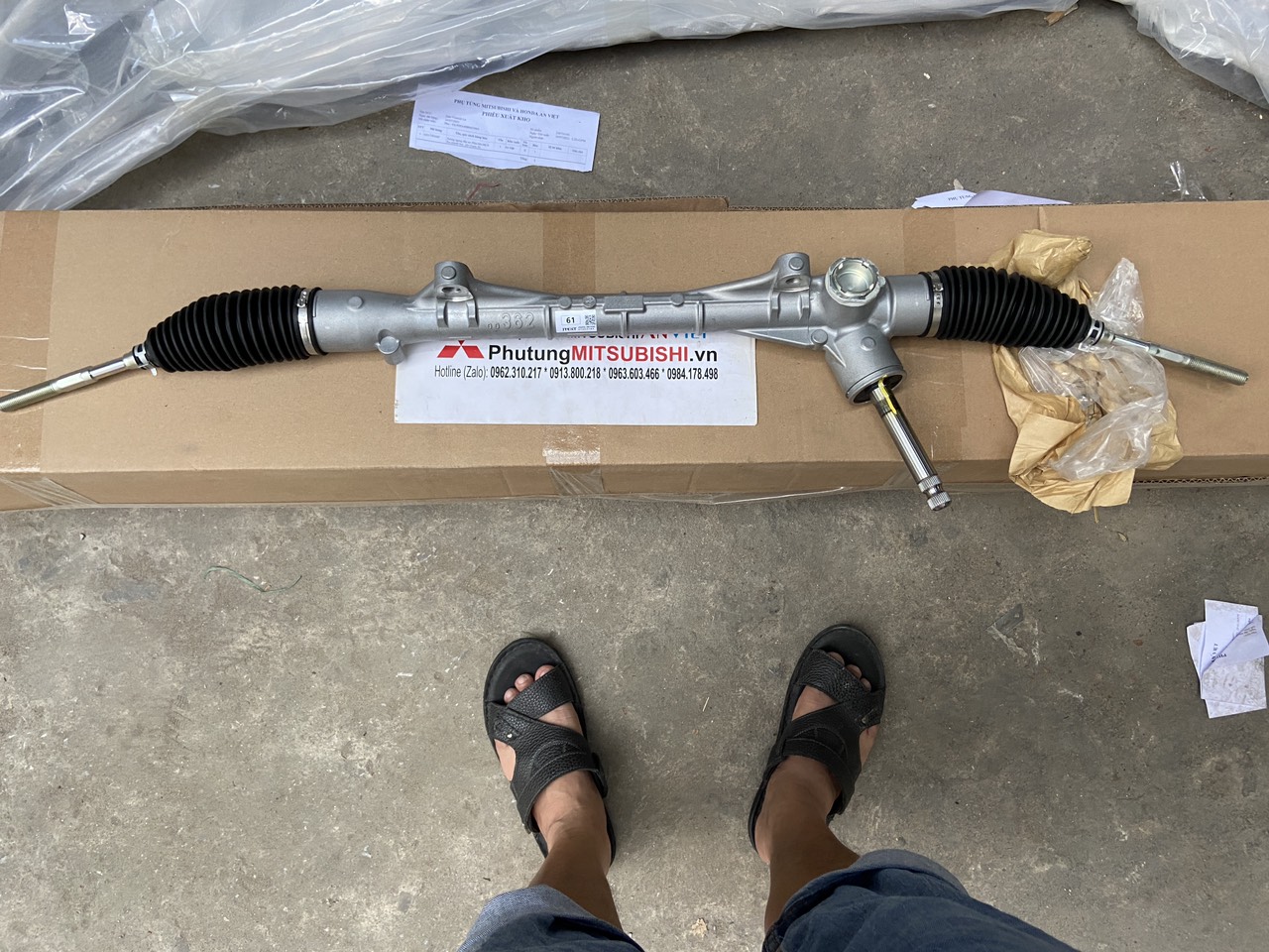 Thước lái xe Mitsubishi Xpander