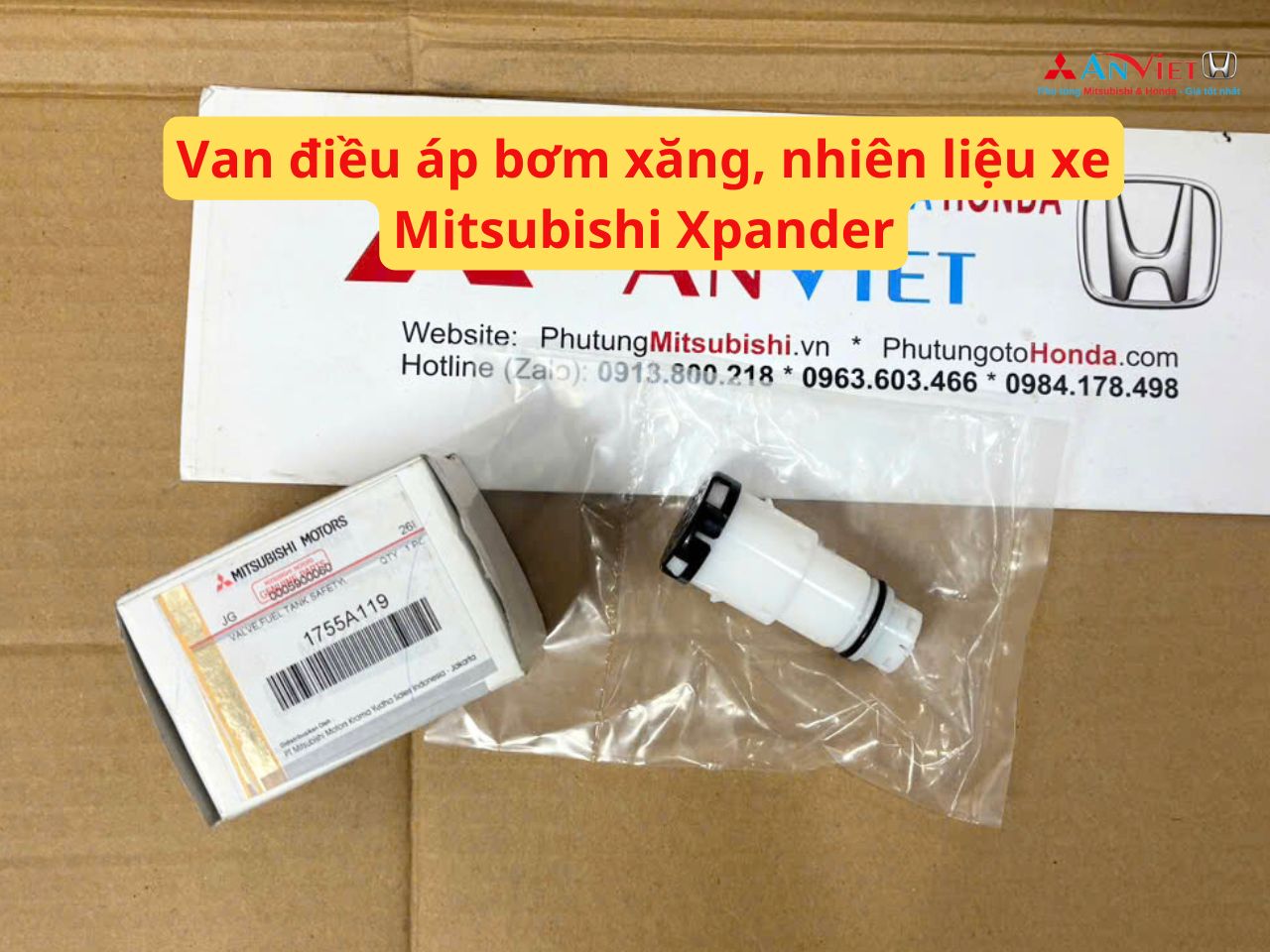 Van điều áp bơm xăng, nhiên liệu xe Mitsubishi Xpander