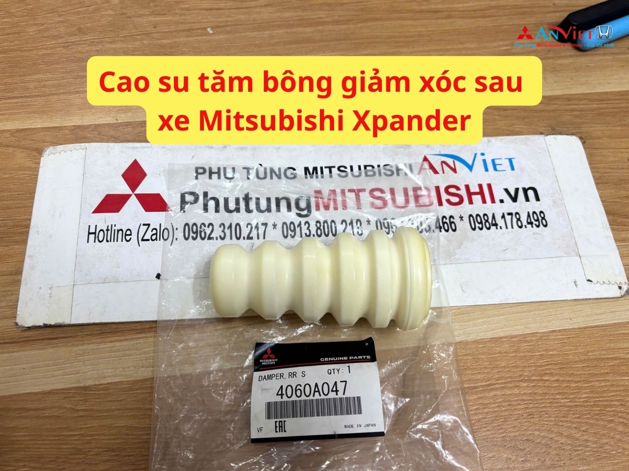 Cao su tăm bông giảm xóc sau xe Mitsubishi Xpander 4060A047
